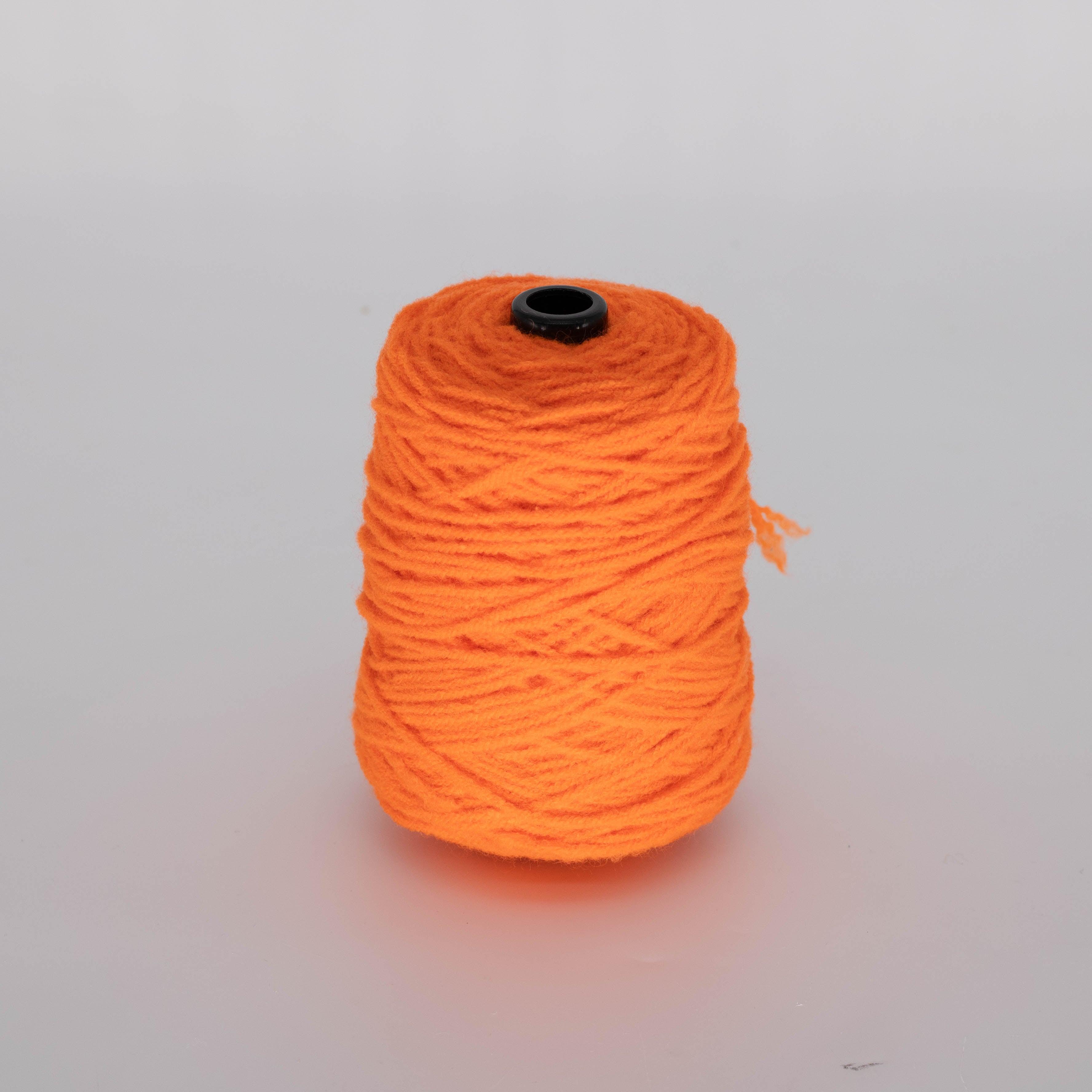 Unignorable Orange Acrylic Yarn 3/4.2NM 320 gram - Tuftingshop